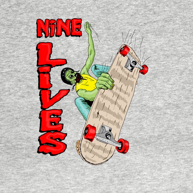 nine lives skate by Johanmalm